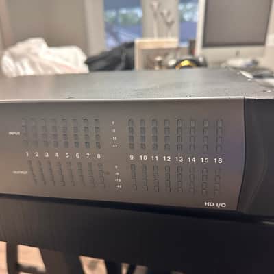 Avid HD I/O 8x8 analog Digital Pro Tools HD / HDX Audio Interface 2010s - Dark Gray image 2