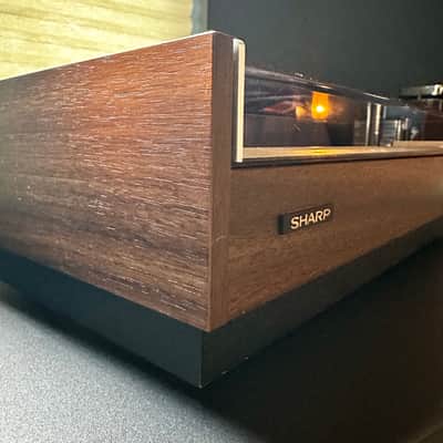 Sharp RT-480U Top Loading Cassette/Recorder 1974 - Wood image 2