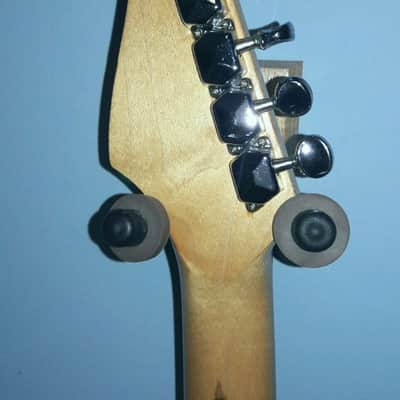 1994 Fender Stratocaster MIM 'Squier Series' Black Logo image 8