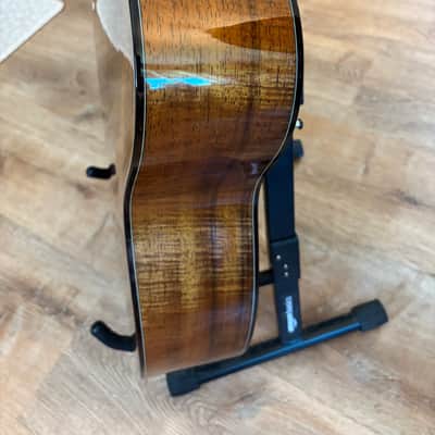 Dell Arte Grand Bouche, John Kinnard Solid Flame Koa With BigTone Pickup image 8