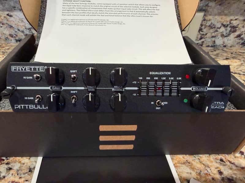 Synergy Fryette Pittbull Ultra-Lead 2-Channel Preamp Module