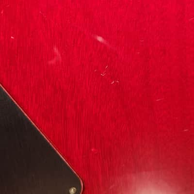 USA Hamer 1997 Studio Archtop Maple Flame Carved Top Cherry Sunburst And Hamer Hard Case image 22