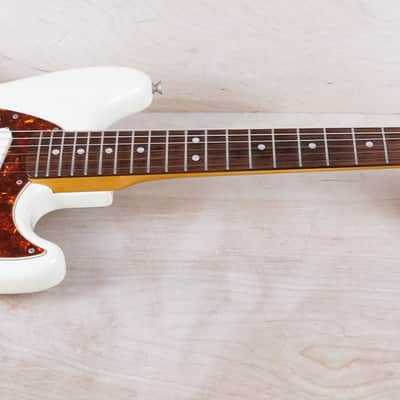 Fender MG-65 Mustang Reissue CIJ 2007 Vintage White US Vintage Grey Bobbin Pickups w/ Bag image 2