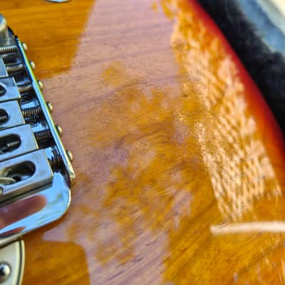 G&L Skyhawk Signature Series 1990 - Cherry Sunburst image 14