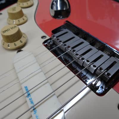 Fender Strat Plus Deluxe-1989 - Dusty Rose- RARE RARE Finish--with Rosewood- Wilkinson Nut- TBX- Lace Sensors- image 25