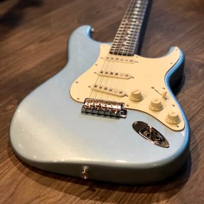 Tokai AST-104 IBL/R Goldstar Sound Japan in Ice Blue Metallic with Rosewood FB image 3