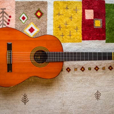 Vintage Yamaha G-180A Classical Guitar • Solid Spruce Top • MIJ • Early 1970s image 8