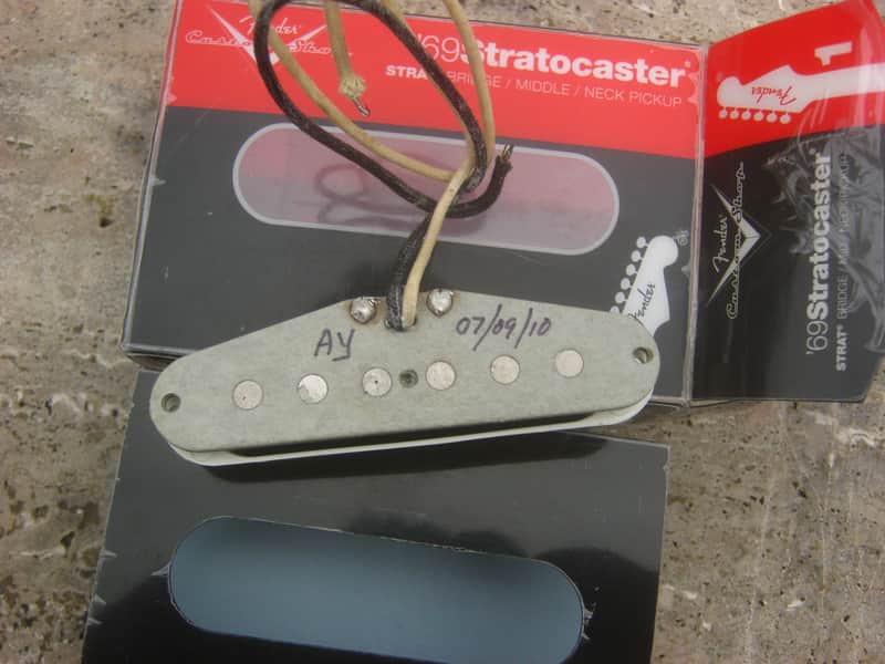 ✮RARE✮FENDER CUSTOM SHOP USA Abigail Ybarra *AY*69 Stratocaster HANDWOUND Pickup image 1