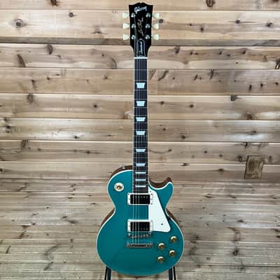 Gibson Les Paul Standard 50s Plain Top Electric Guitar - Inverness Green image 2