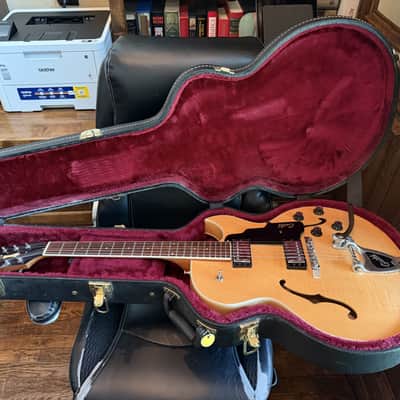 Guild Starfire III — USA-Made Blonde Flame Thinline Hollowbody w/ Vibrato, HSC image 6