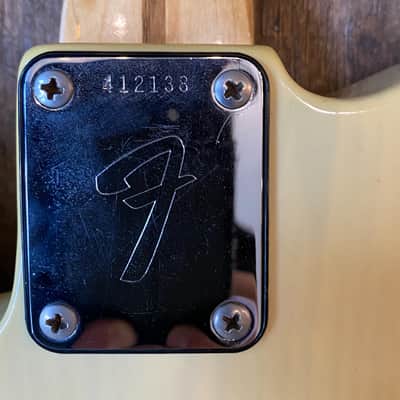1973 Fender Telecaster in Blonde finish with rosewood neck & later hard shell case image 11