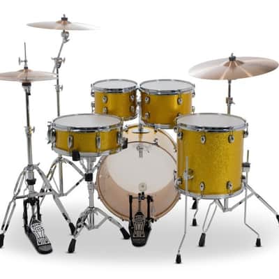 Gretsch - Catalina Maple CM2 5-piece drum shell pack, lemon sparkle image 4