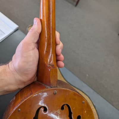 Banjolele Vintage rare with case 30s-50s image 10