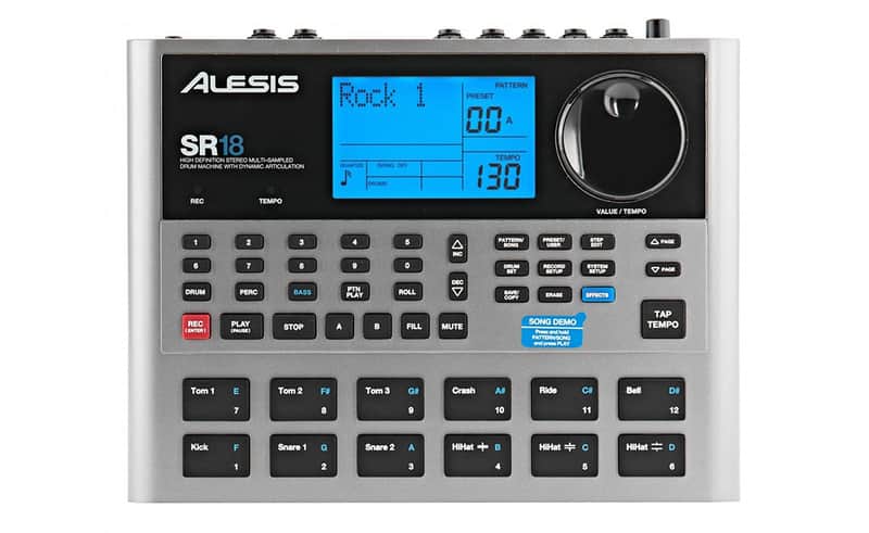 ALESIS SR18 Drum Machine image 1