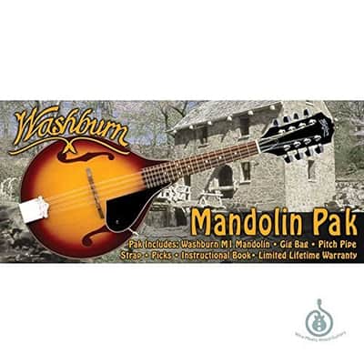 Washburn, 8-String Mandolin, Tobacco Sunburst (M1K-A) image 2