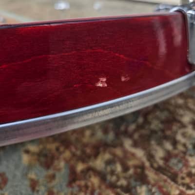 Fibes/Corder/Darwin Clone 14x24 Bass Drum - Ruby Red (No Spurs) C013-33 image 13