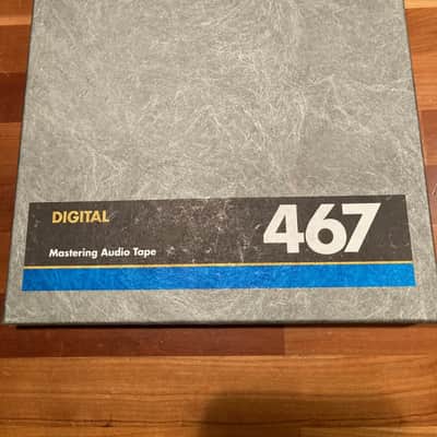 Ampex 467 1/2" X 4900' Digital Audio Tape - New in box w/ sealed cellophane- Original owner-stored in Professional Studio library image 2