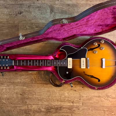 1998 Gibson Nashville ES-135 P90 Vintage Sunburst image 7