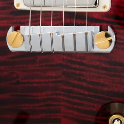 PRS McCarty Flame Maple 10-Top Electric Guitar - Fire Red Wrap Smokeburst with Hardshell Case image 12