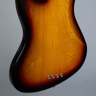 Lakland Skyline 44-60 + Nordstrand Pickups 2008 - Three Tone Sunburst image 4