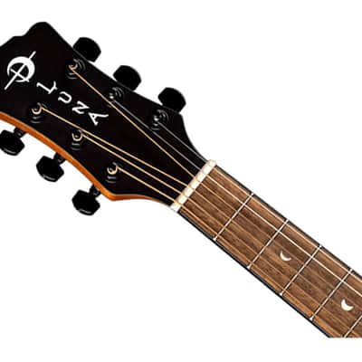 Luna Safari Tribal Travel Acoustic/Electric Guitar - Open Box image 4