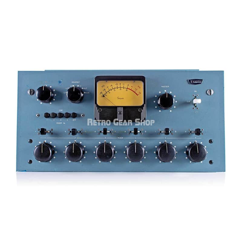 McCurdy PE 1000A 6 Channel Remote Tube Mixer Console PSU Vintage Rare as-is image 1