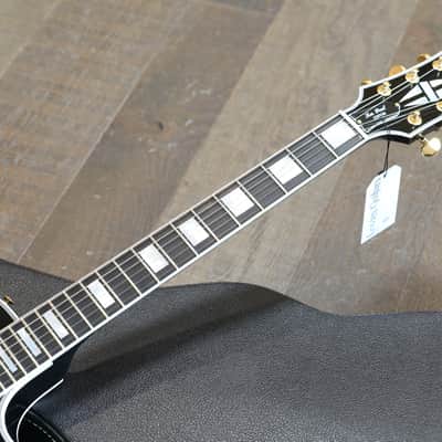 2025 Gibson Les Paul Custom Electric Guitar Black Ebony + COA OHSC image 8