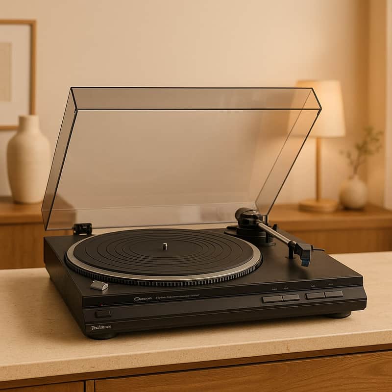 TECHNICS SL-QD22 Rare Vintage Turntable Working Warranty Quartz Direct Drive