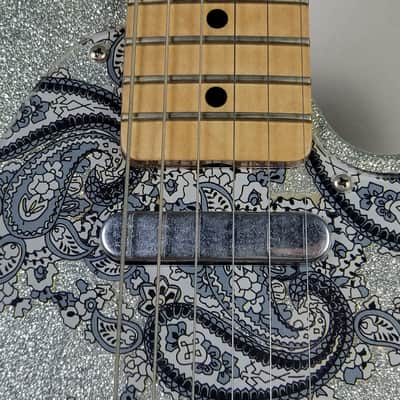 2017 Fender Brad Paisley Road Worn Telecaster - Silver Sparkle image 8