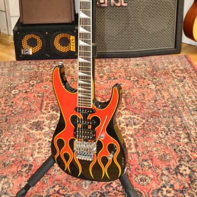 JACKSON Dinky DK2 Hot Rod Flames / 1999 Made In Japan / 9717956 image 2