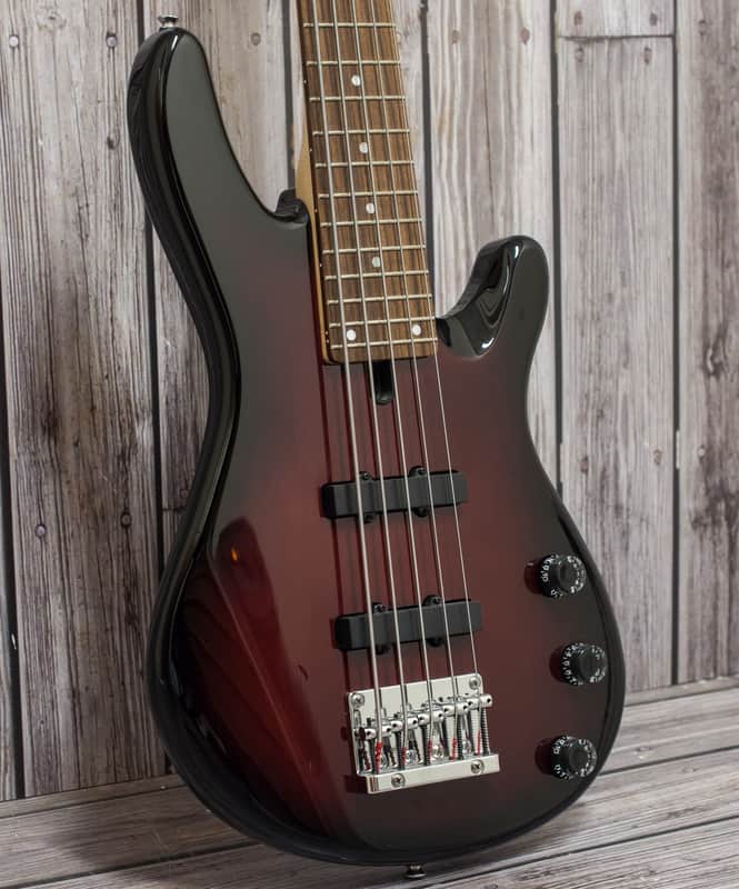Yamaha BB405 Wine Red 5 String Bass image 1