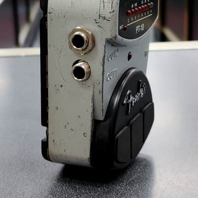 Fender PT-10 Chromatic Tuner Pedal 2000s - Silver image 4