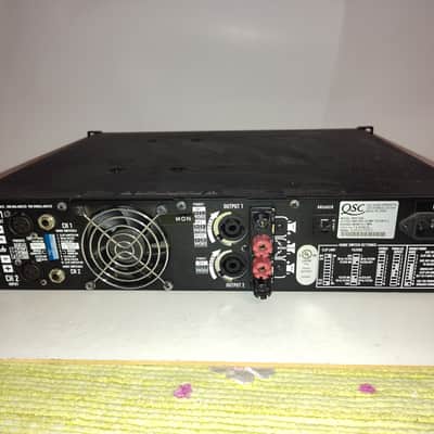 QSC RMX1450 1400-Watt Power Amplifier 2000s - Black image 5