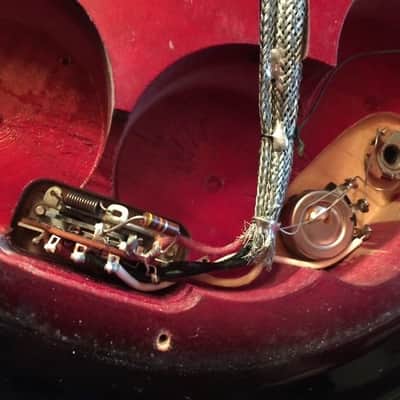 1964 National Westwood 75 Beautiful Map Guitar Rare image 11