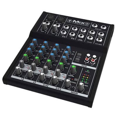 Mackie Mix8 8-Channel Non Powered Compact Mixer image 1