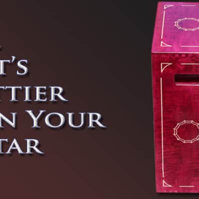 KW Cabs SIG-2 - Pomegranate AAAA Figured Maple 2x12 Guitar Speaker Cabinet image 6
