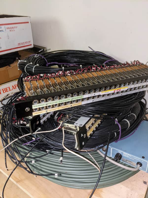 Audio-Line by Audio Accessories patch bay lot image 1