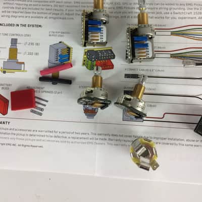 EMG Two TW Conversion Kit for Dual Mode Pickups image 4