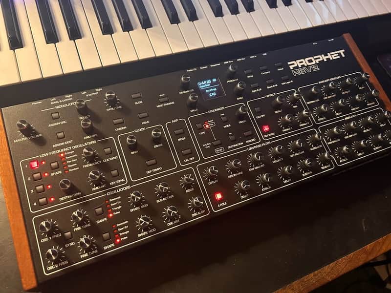 Sequential Prophet Rev2 Desktop 16-Voice Polyphonic Synthesizer