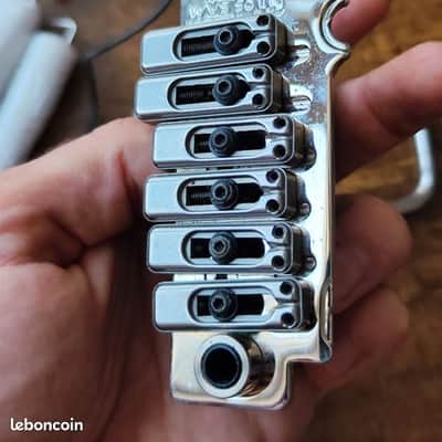 Wilkinson WVS50 IIK CR Guitar Tremolo Vibrato Whammy Bridge in Chrome image 4