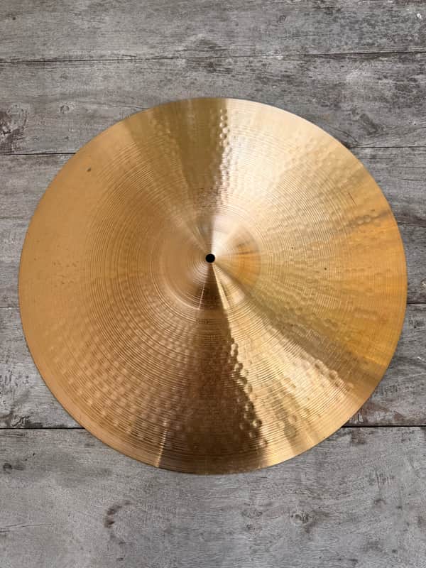 Paiste 22" 2002 BLACK LABEL REISSUE Ride Cymbal one year production image 1