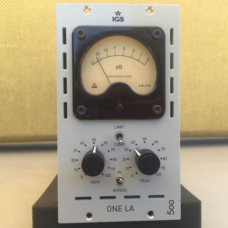 IGS Audio ONE LA 500 Tube Optical Compressor Module image 1