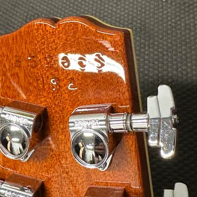 Hamer Custom Shop Newport Pro (2003) - Amber #52665 with Original Hard Case image 22
