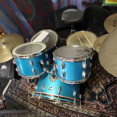 Ludwig SPARKLE BLUE 1969/70 - SPARKLE BLUE image 6