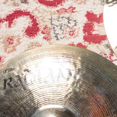 Istanbul Mehmet Radiant - Hi-Hat Custom Rock 13" #T28 Demo image 5