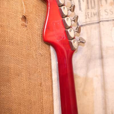 Hagstrom Viking 1960's Cherry Red image 9