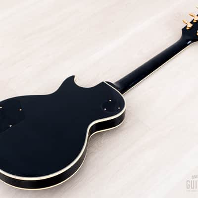 1989 Orville by Gibson Les Paul Custom LPC-EB Black Beauty w/ USA Bill Lawrence Humbuckers image 12