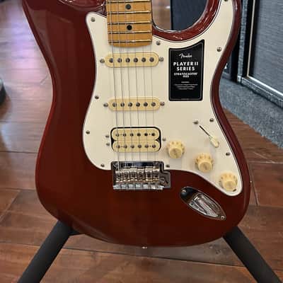 Fender Player II Stratocaster HSS, Maple Fingerboard 2024 - Transparent Mocha Burst/ 6lbs. 15.7oz. #MX24049415 image 3