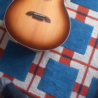 Alvarez ABT60E Baritone with Electronics 2010s - Sunburst image 3