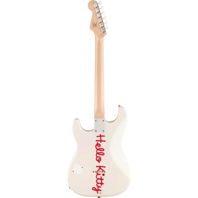 Squier Fender x Hello Kitty Stratocaster - White image 3